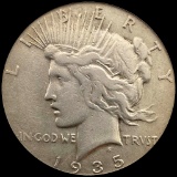 1935 Silver Peace Dollar LIGHTLY CIRCULATED