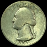 1932-D Silver Washington Quarter NICELY CIRCULATED