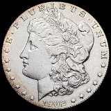 1902-S Silver Morgan Dollar CLOSELY UNCIRCULATED
