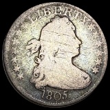 1805 Draped Bust Silver Half Dollar NICELY CIRCULATED