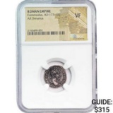 Roman Commodus, AD 177-192 Silver Denarius