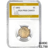 1892 Liberty Nickel PGA PR66 CAMEO