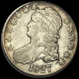 1827 Capped Bust Half Dollar CLOSELY UNCIRCULATED