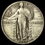 1930-M Standing Liberty Silver Quarter LIGHTLY CIRCULATED