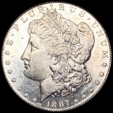 1887 Silver Morgan Dollar UNCIRCULATED