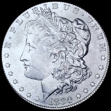 GEM BU 1880-S Silver Morgan Dollar