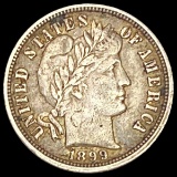 1899-O Barber Dime LIGHTLY CIRCULATED