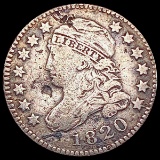 1820 Capped Bust Dime LIGHTLY CIRCULATED