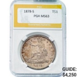 1878-S Trade Dollar PGA MS63