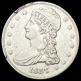 1837 Capped Bust Half Dollar CLOSELY UNCIRCULATED