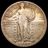 1917 Standing Liberty Quarter LIGHTLY CIRCULATED