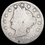 1886 Liberty Head V Nickel NICELY CIRCULATED NICE