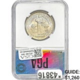 1937 Roanoke Half Dollar PGA MS67