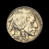 GEM BU 1938-D Buffalo Nickel