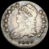LIGHTLY CIRCULATED 1809 Capped Bust Half Dollar