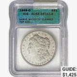 1899-O MICRO O Morgan Silver Dollar ICG AU55