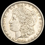 1881 Morgan Silver Dollar CHOICE AU CHOICE AU