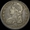 1833 Capped Bust Half Dollar LIGHTLY CIRCULATED