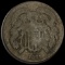 1871 Two-Cent Piece NICELY CIRCULATED