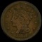 1851 Braided Hair Large Cent NICELY CIRCULATED NICELY CIRCULATED