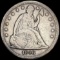 1846-O Silver Seated Liberty Dollar LIGHTLY CIRCULATED