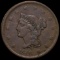 1840 Braided Hair Large Cent LIGHTLY CIRCULATED