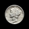 1919-S Silver Mercury Dime CHOICE AU