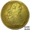 1805NR JJ Colombia .7615oz Gold 8 Escudos NEARLY UNCIRCULATED