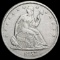 1857 Seated Liberty Half Dollar CLOSELY UNCIRCULATED