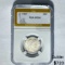 1907 25C Barber Quarter PGA MS66
