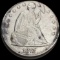 1872-O Silver Seated Liberty Dollar NEARLY UNCIRCULATED
