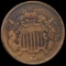 1864 Bronze Two-Cent Piece LIGHTLY CIRCULATED