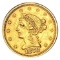 1878-S $2.50 Gold Quarter Eagle AU