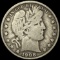 1908 Silver Half Dollar (Barber) LIGHTLY CIRCULATED