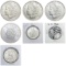 1878-1961 GEM BU US and Foreign Silver Dollar Lot [7 Coins]