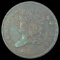 1825 Classic Head Half Cent CLOSELY UNCIRCULATED
