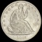 1861-S Seated Liberty Half Dollar NEARLY UNCIRCULA NEARLY UNCIRCULATED