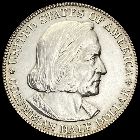 1893 Silver Columbian Exposition Half Dollar UNCIRCULATED
