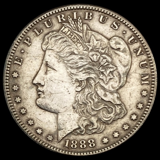 1888-S Morgan Silver Dollar CLOSELY UNCIRCULATED CLOSELY UNCIRCULATED