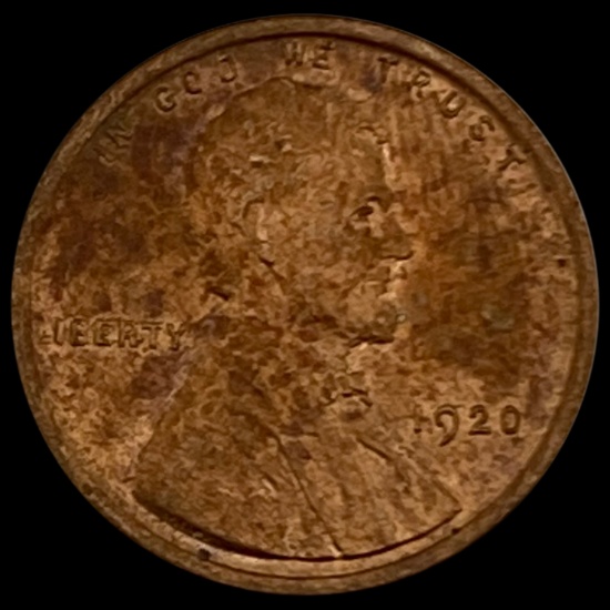 1920 Lincoln Wheat Cent UNCIRCULATED UNCIRCULATED