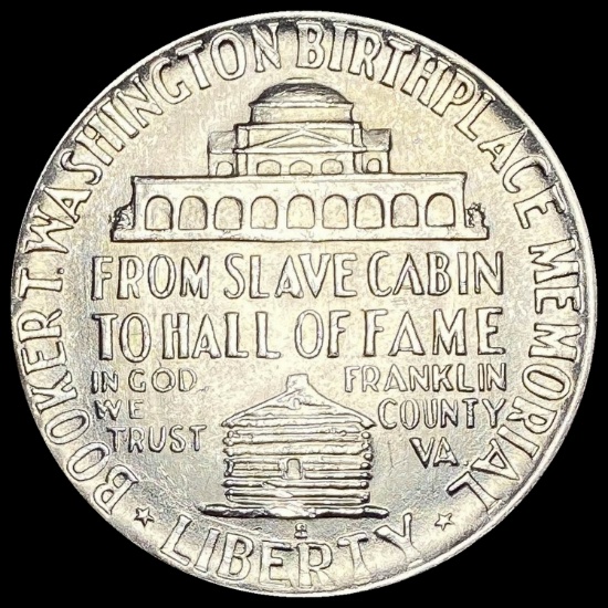 1946 Silver Half Dollar Booker T. Washington GEM BU
