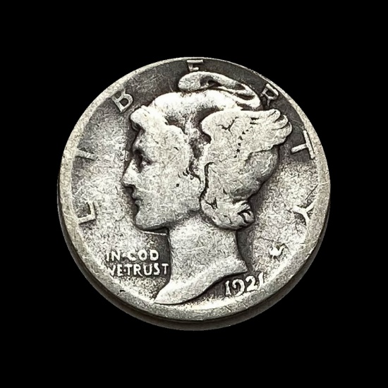 1924-S Silver Mercury Dime NICELY CIRCULATED