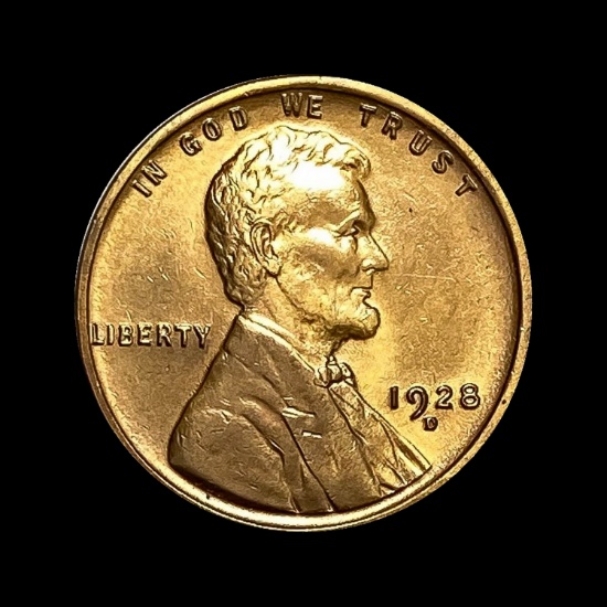 1928-D Lincoln Wheat Cent CHOICE BU