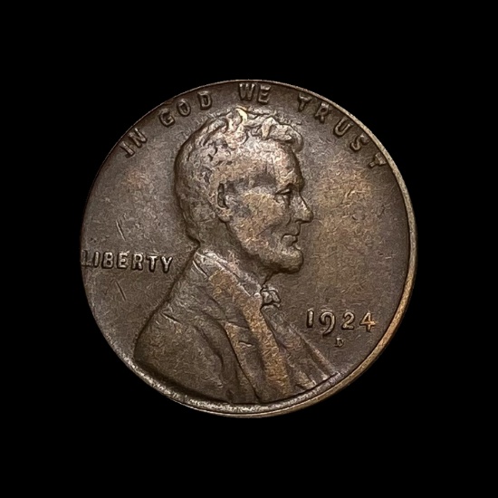 1924 Lincoln Wheat Cent CLOSELY UNCIRCULATED