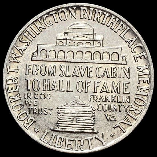 1946-S Silver Booker T. Washington Half Dollar GEM BU