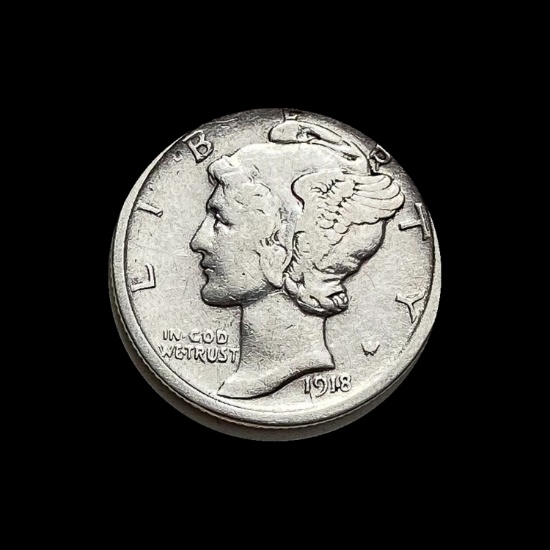 1945 Mercury Dime CLOSELY UNCIRCULATED