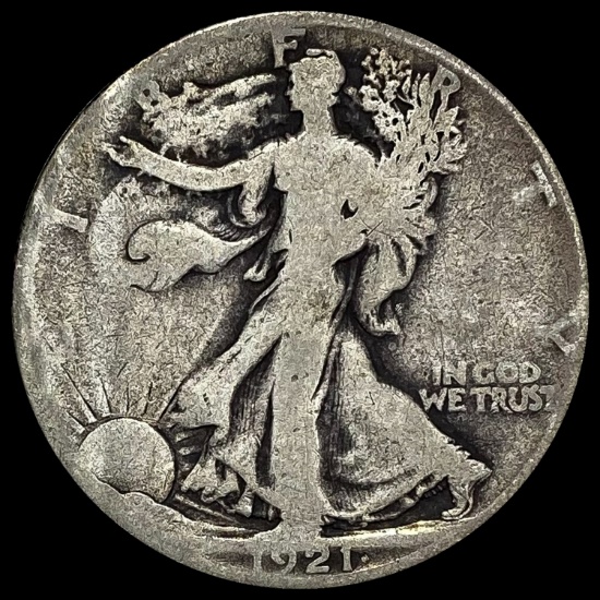 1921 Silver Walking Liberty Half Dollar NICELY CIRCULATED