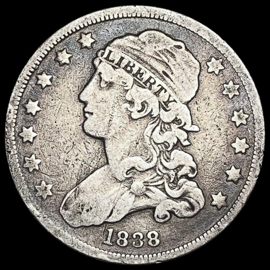 1838-O Capped Bust Quarter UNCIRCULATED UNCIRCULATED