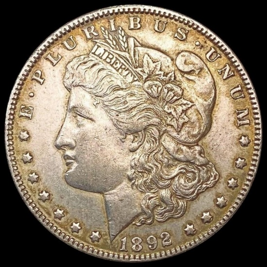 1892 Morgan Silver Dollar CLOSELY UNCIRCULATED