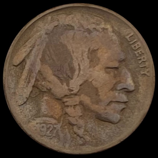 1927 Buffalo Nickel LIGHTLY CIRCULATED LIGHTLY CIRCULATED